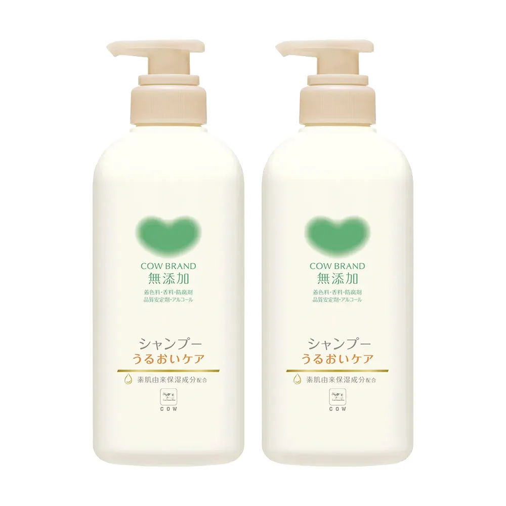 【日本牛乳石鹼】植物性無添加洗髮精470ml 2入組(無矽靈/過敏肌適用/無香料/無色素/無防腐劑/寶寶洗髮精)