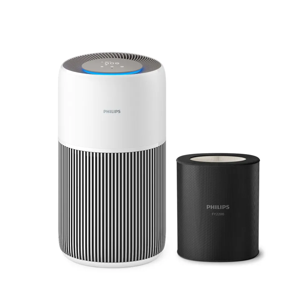 【Philips 飛利浦】2026年度新機！抗敏奈米級空氣清淨機★適用13-16坪(AC2210/80)雙入組