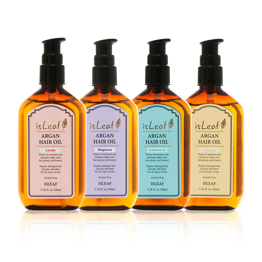 【韓國isLeaf】香氛順盈護髮油100mlX4入超值組(摩洛哥油萃取 乾枯 毛躁 受損 香氛)