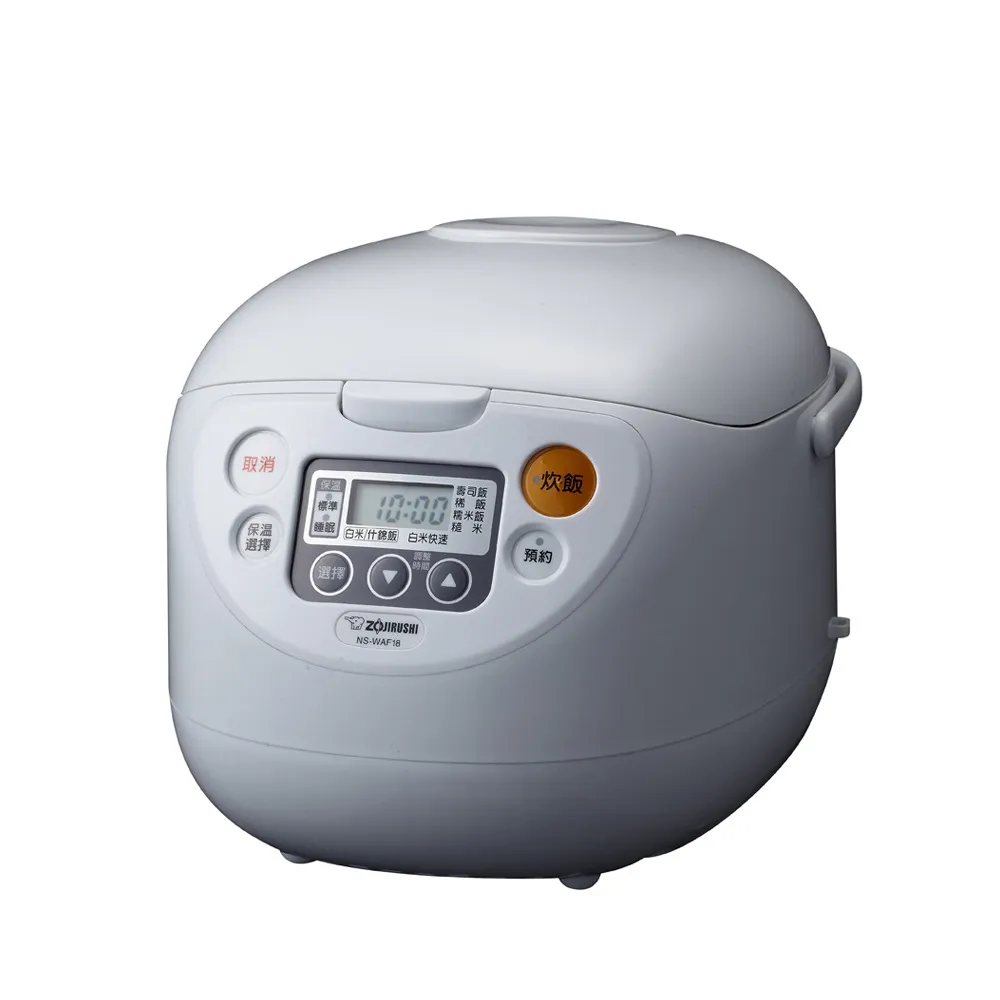 【ZOJIRUSHI 象印】*10人份*黑金剛微電腦電子鍋(NS-WAF18)