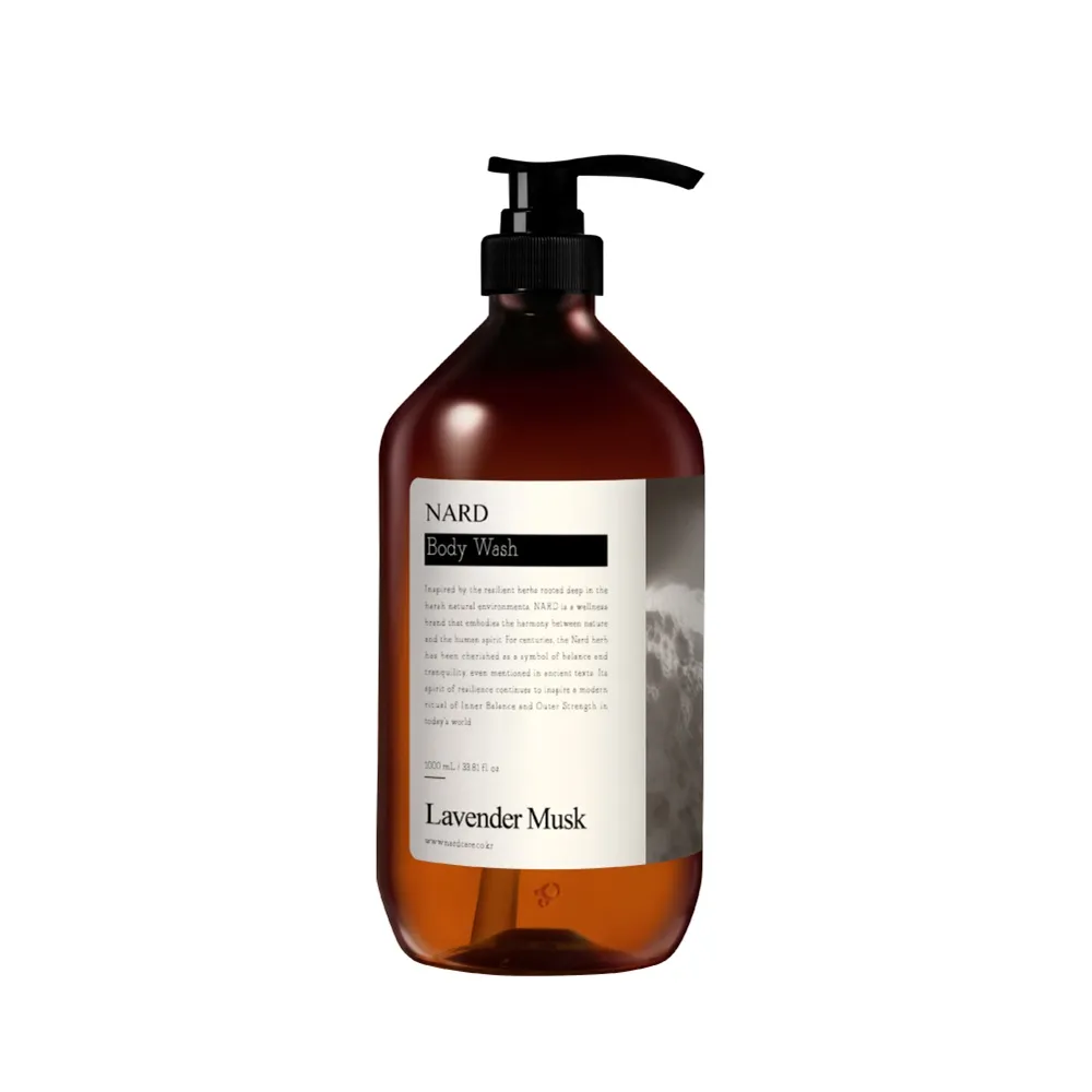 【NARD】草本修護沐浴露1000ml(任選/薰衣草麝香/茶樹迷迭香/檸檬薄荷/木質玫瑰香)