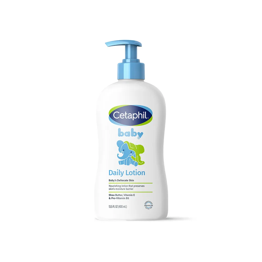 【Cetaphil 舒特膚】官方直營 baby溫和潤膚乳 400ml(嬰兒乳液/臉部身體適用)