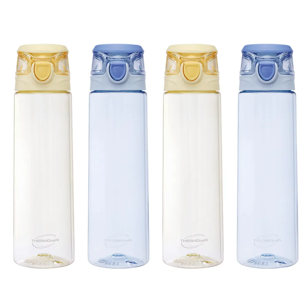 【THERMOcafe 凱菲】買1送1_收納式提環彈蓋隨手瓶900ml(TCTD-900)
