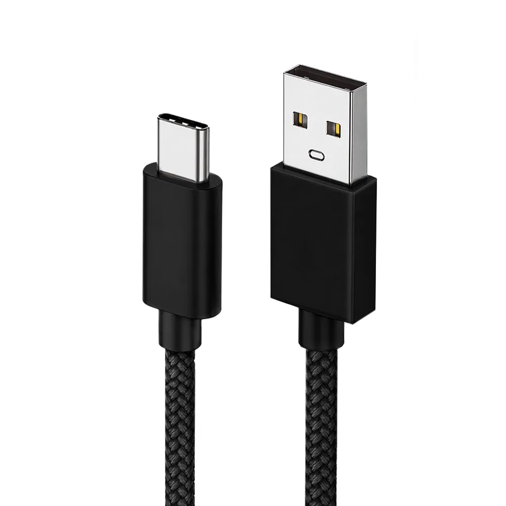 【ZA 喆安】USB2.0 Type-C編織充電線1m USB-A to Type-C傳輸線 適用iPhone 18/17/筆電/手機快充線