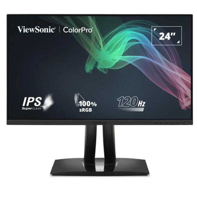 【ViewSonic 優派】S+福利品VP2456A 24型 IPS☆廣色域專業設計繪圖(內建喇叭/可旋轉/Type-C/Pantone認證)