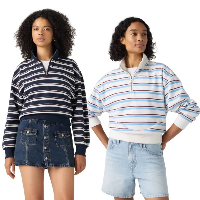 【LEVIS】男女生上衣 限定優惠 男女上著 毛衣 大學Tee 長袖上衣 寬鬆 多款任選