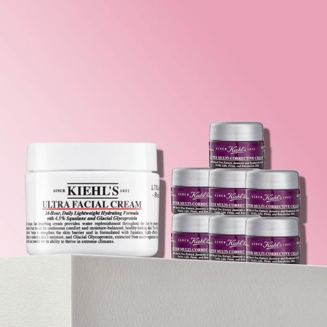 【Kiehl’s 契爾氏】官方直營 冰河醣蛋白舒敏修護保濕霜 50ml(Kiehl’s)