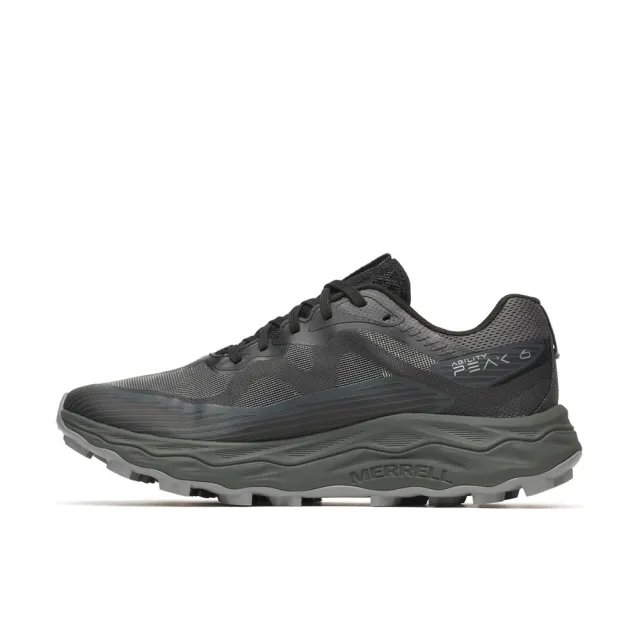 【MERRELL】AGILITY PEAK 6 輕量戶外越野訓練鞋/男款/寬楦款(黑色-ML00003309W)