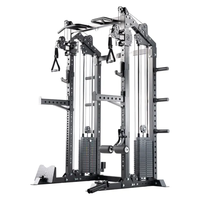 【BYZOOM FITNESS】power series 小飛鳥深蹲架/滑輪訓練系統/滑輪訓練/引體向上