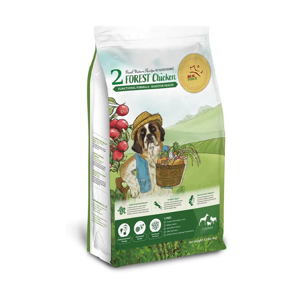【Real Power 瑞威】天然平衡 犬糧2號 森林燉雞 腸胃健康配方 4kg(全齡犬 狗乾糧 狗飼料)