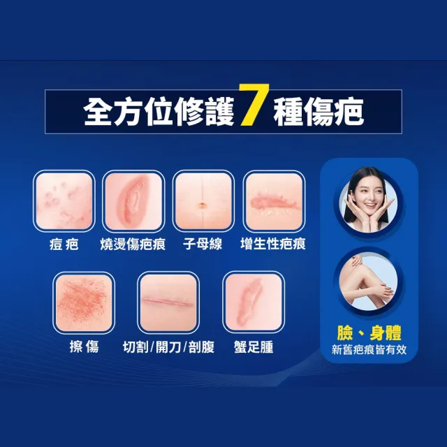 【曼秀雷敦】疤痕凝膠3入 (專業醫師推薦 醫療級疤痕修護)(淡化疤痕/改善色素沉澱/舒緩結疤搔癢)
