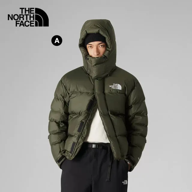 【The North Face】經典ICON男款DWR防潑水羽絨外套(多款任選)