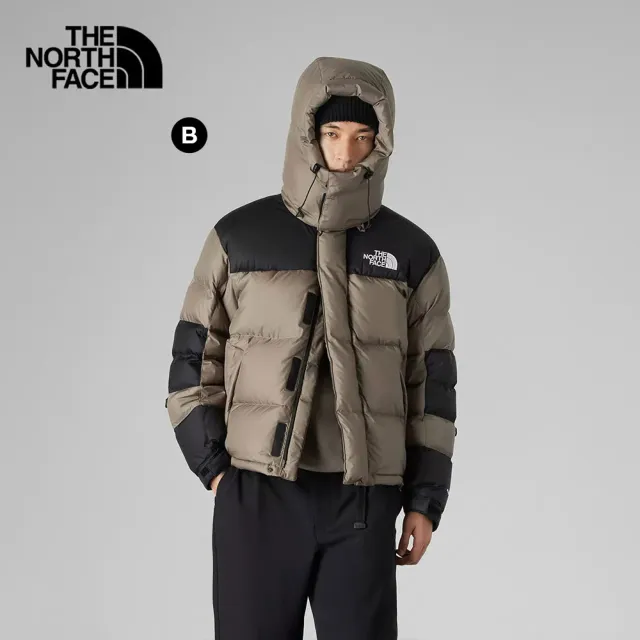 【The North Face】經典ICON男款DWR防潑水羽絨外套(多款任選)