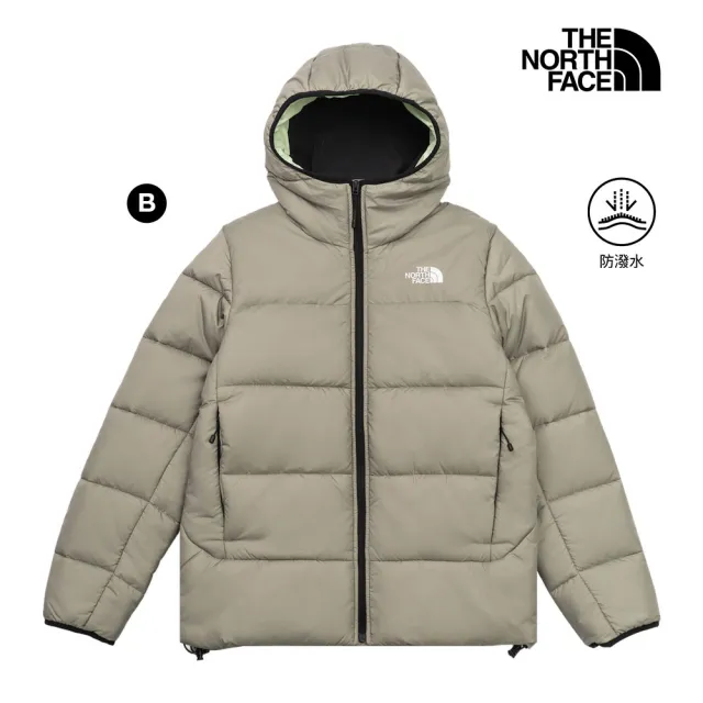 【The North Face】線上獨家款｜男款DWR防潑水連帽鋪棉外套 (多款可選)