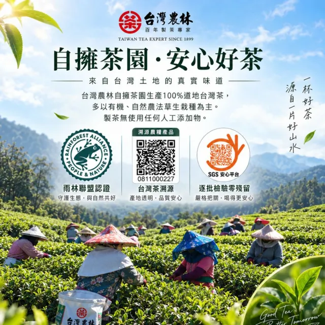 【台灣農林】官方直營 豔陽小葉蜜香紅茶(茶葉150g/盒)