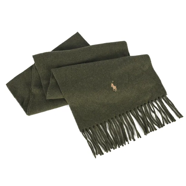 【RALPH LAUREN】保暖必備POLO經典刺繡小馬羊毛圍巾/毛帽(多款多色任選)
