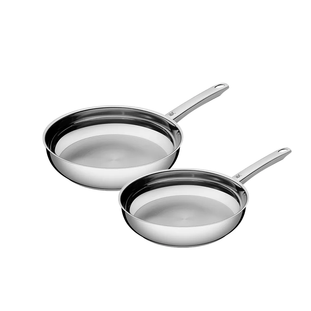 【WMF】Profi Pfannen不鏽鋼煎鍋24cm+20cm IH爐/瓦斯爐/烤箱適用
