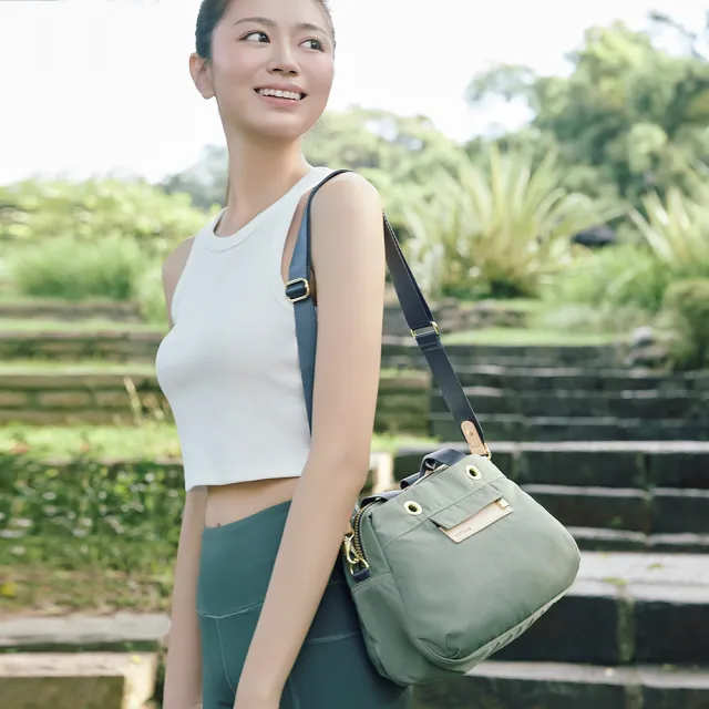 【satana】Soldier 斜背包 手提包 通勤包 尼龍包 女包 輕量 防潑水 台灣製 多款 多色