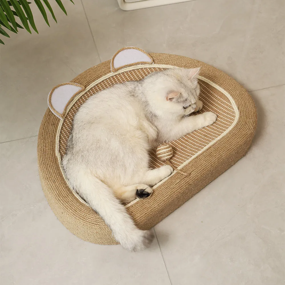 【MIAO FAIRY 喵仙兒】飯糰熊劍麻貓抓窩(貓抓板/貓玩具)