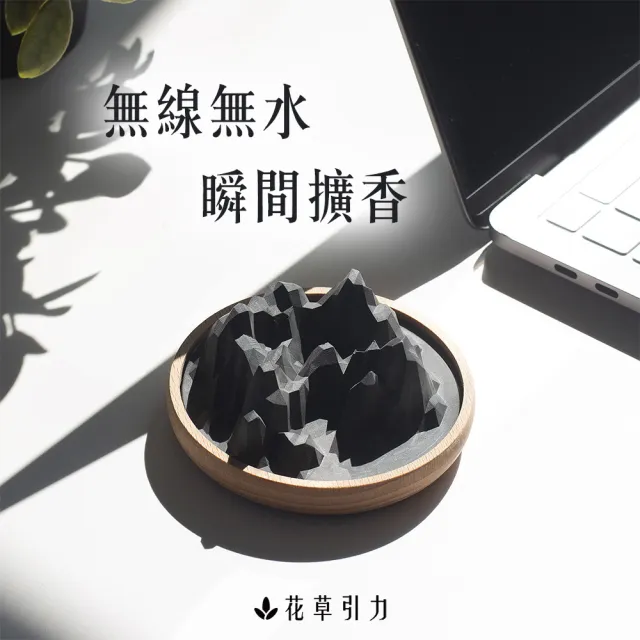 【The Nature of things 自然之事】洛磯山脈-矽藻土原木擴香石(吸濕防潮/除異味/避小人/車用香氛/開運)