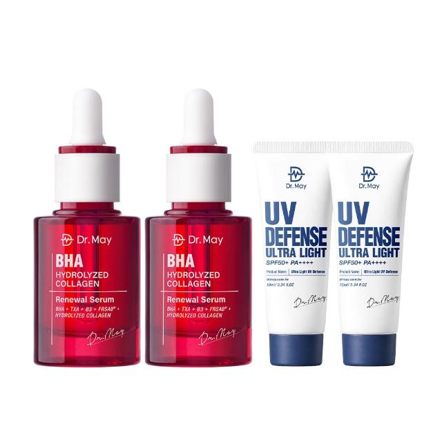 【Dr. May 美博士】紅膠原煥膚新生精華30ml / PDRN積雪草保濕精華30ml_任選2入 牛奶外泌體
