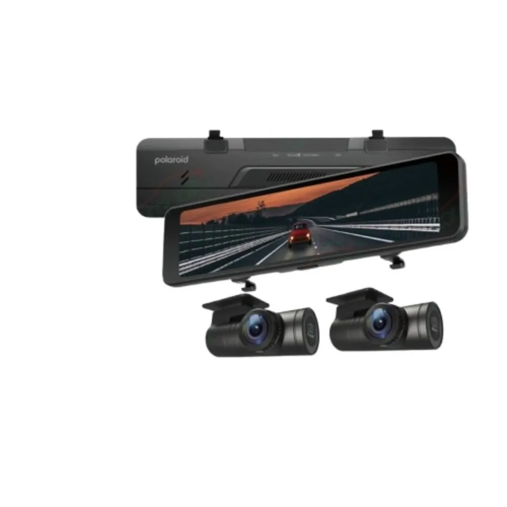【Polaroid 寶麗萊】DS1205WGS 星光2+HDR防眩 電子後視鏡行車記錄器 車內後鏡頭版 送安裝(車麗屋)