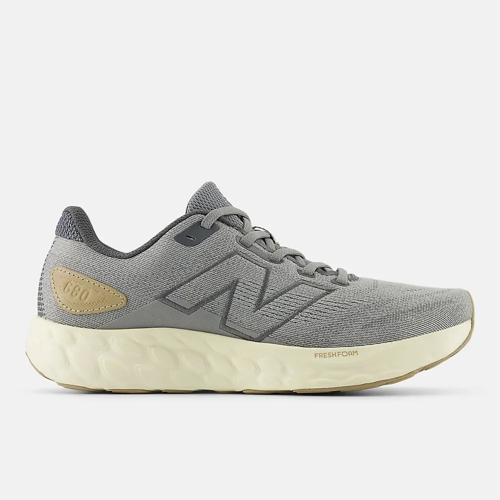 【NEW BALANCE】紐巴倫 Fresh Foam 680v8 女 慢跑鞋 跑鞋 寬楦 石板灰(W680RG8)
