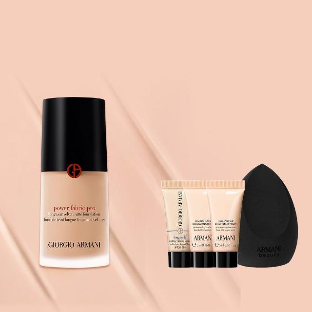 【ARMANI 亞曼尼】官方直營 高訂完美絲絨水慕斯粉底PRO 30ml(新升級/持妝/遮瑕/控油/週年慶
