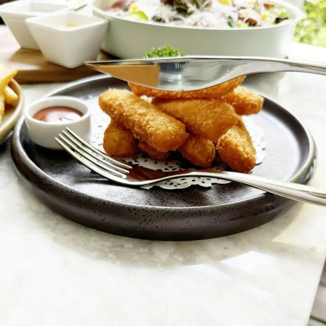 【Buderus】316不鏽鋼餐具5件禮盒組-開拓者(餐桌儀式感 北歐極簡風)