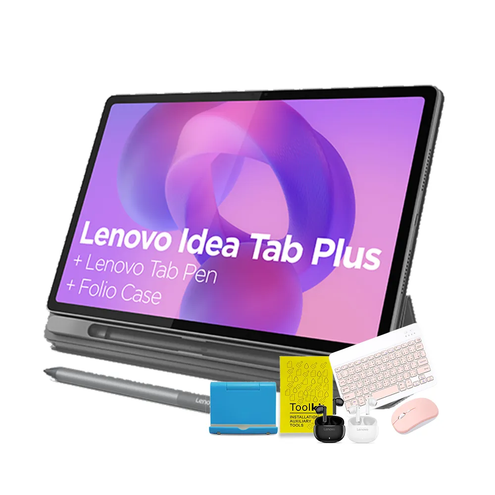 【Lenovo】Idea Tab Plus-paperlike 12.1吋 8G/256G WIFI ZAG70516TW 平板電腦(TB361FU/月光灰)