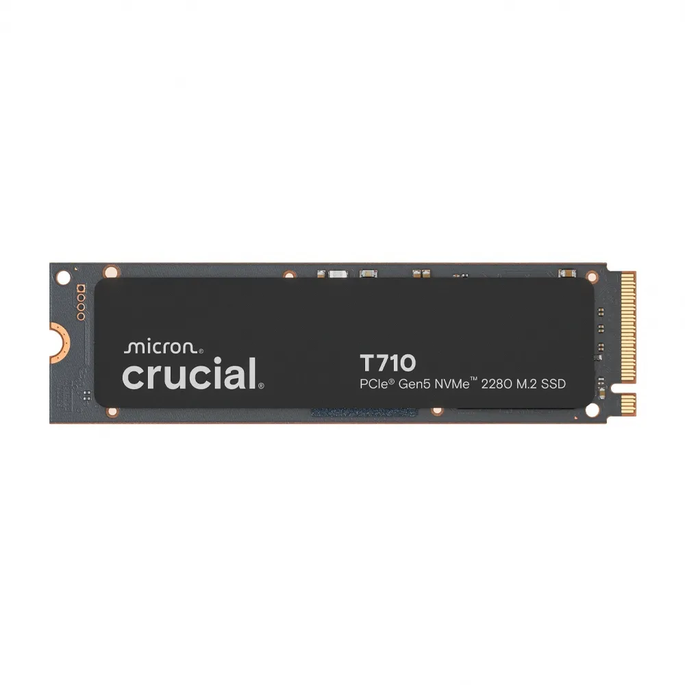 SSD+MB組合★【美光】T710 Gen5 2280 M.2 4TB SSD固態硬碟(CT4000T710SSD8)+華碩B850主機板
