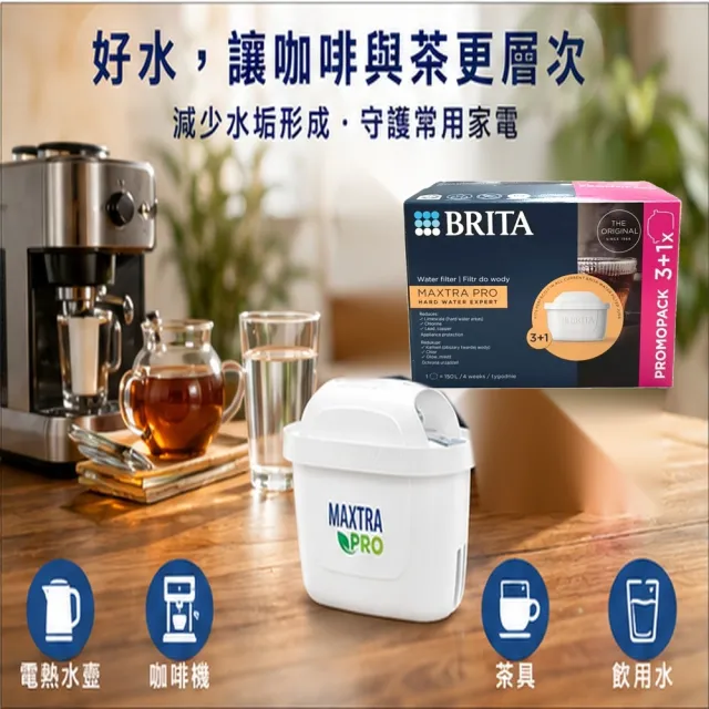 【BRITA】BRITAMaxtra Pro Hard water expert 8入裝 去水垢 brita 濾芯 8入 濾水壺 原裝平輸（歐洲製）