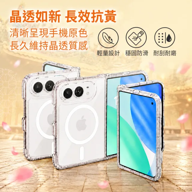 【Apple】iPhone Duo(256G/7.6吋)(松山霞海透明防摔殼組)