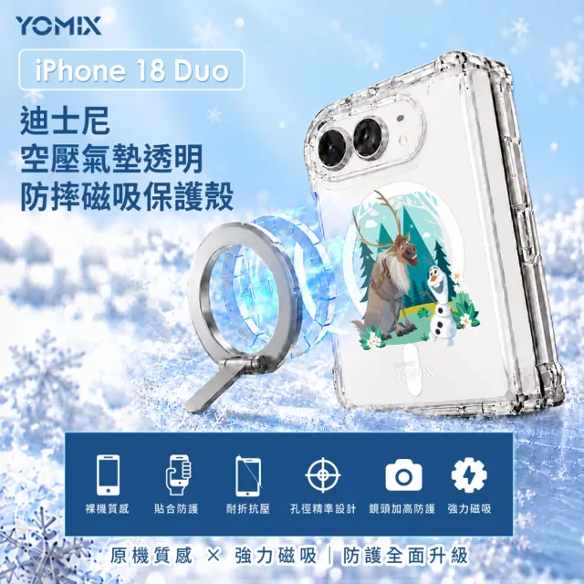 【Apple】iPhone Duo(512G/7.6吋)(迪士尼冰雪奇緣透明防摔殼組)(預購)