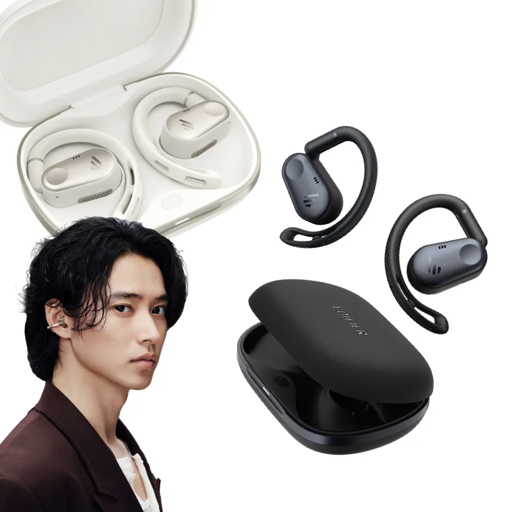 【EDIFIER】Comfo Flex 開放式耳掛藍牙耳機（IP55 防塵防水｜LDAC 高音質解碼｜AI 通話降噪）