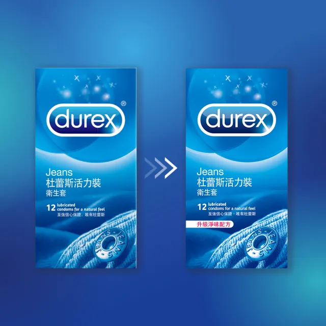 【Durex 杜蕾斯】活力裝衛生套4盒(共48入 保險套/衛生套/避孕套/安全套/避孕/保險套推薦)
