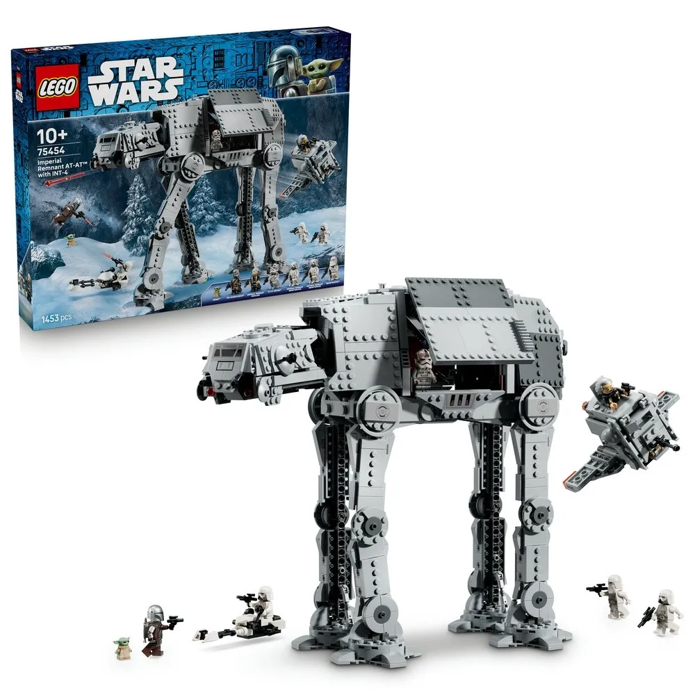 【LEGO 樂高】星際大戰系列 75454 Imperial Remnant AT-AT 和 INT-4(星戰 曼達洛人與古古 禮物 玩具)