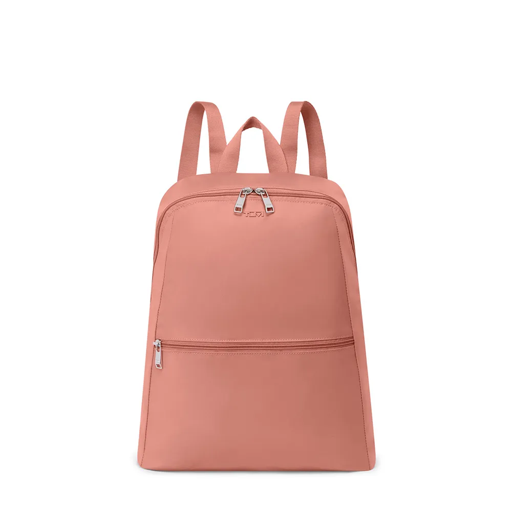 【TUMI】Voyageur Just In Case 輕便旅遊後背包 - 粉陶色(TUMI 官方旗艦店)