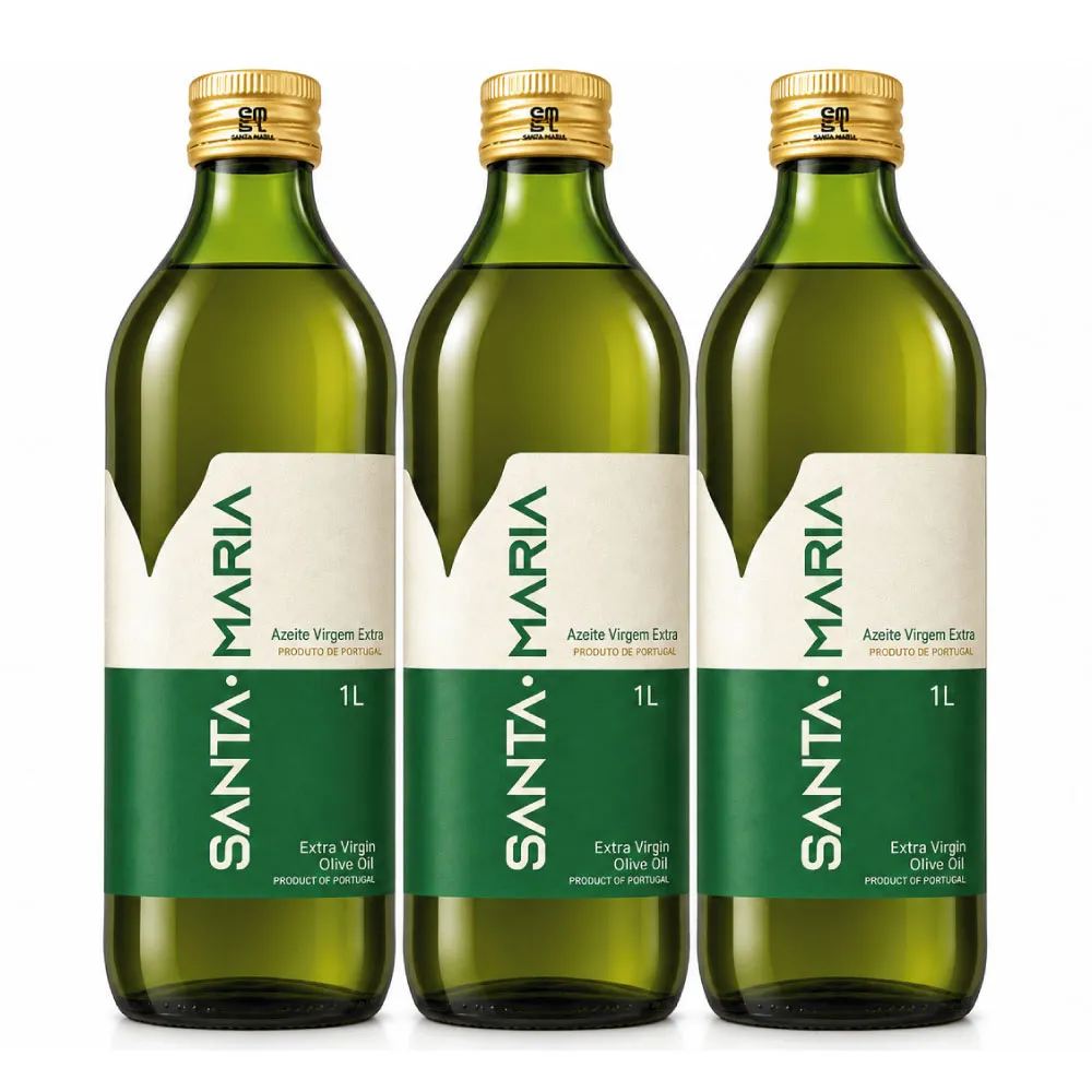 葡萄牙 Santa Maria 特級初榨橄欖油 1000ml (玻璃裝)