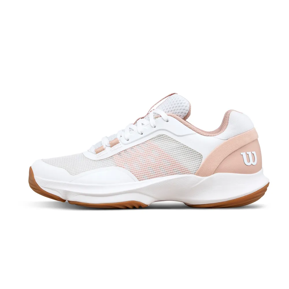 【WILSON】HURAKN PRO V2 女款 網球鞋 運動鞋 白色 WRS338280U