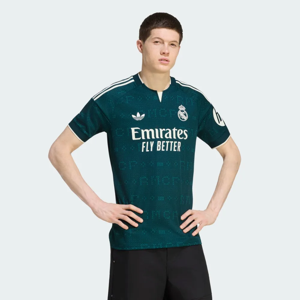【adidas 愛迪達】皇家馬德里 26/27 賽季客場短袖球衣 吸濕排汗 男 JZ7205