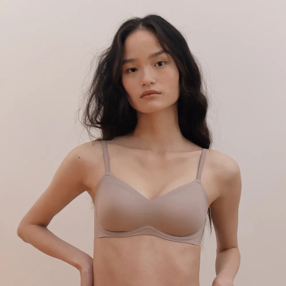 【24HRS】軟支撐款 美得很穩 無感柔光內衣(軟鋼圈內衣 女內衣 女內著 背扣式)