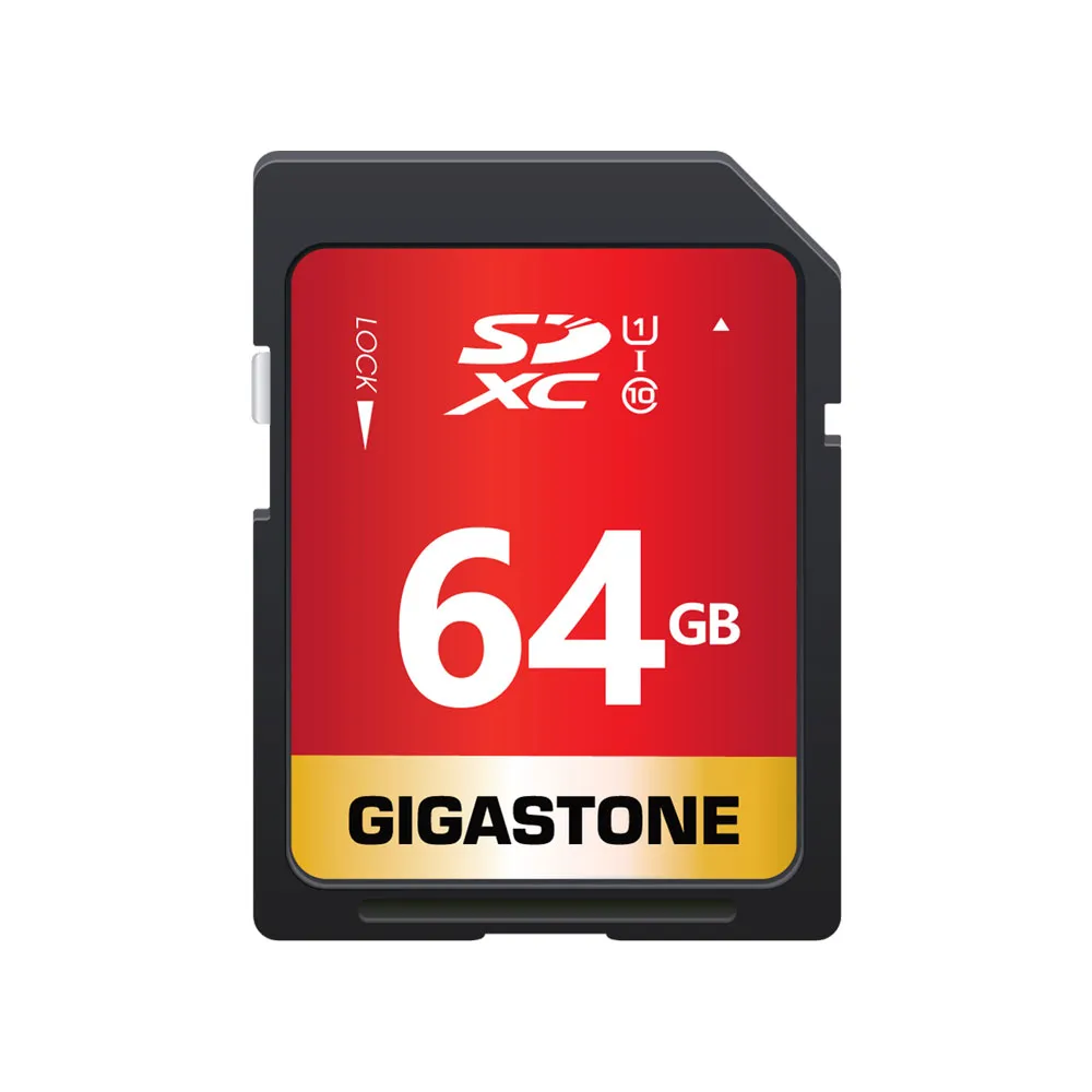 【Gigastone 立達國際】SDXC SD UHS-I U1 C10 64GB記憶卡(64G 單眼相機/攝錄影機專用記憶卡)