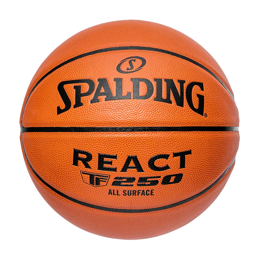 【SPALDING】TF-250 React 籃球 合成皮 室內室外(7號球)