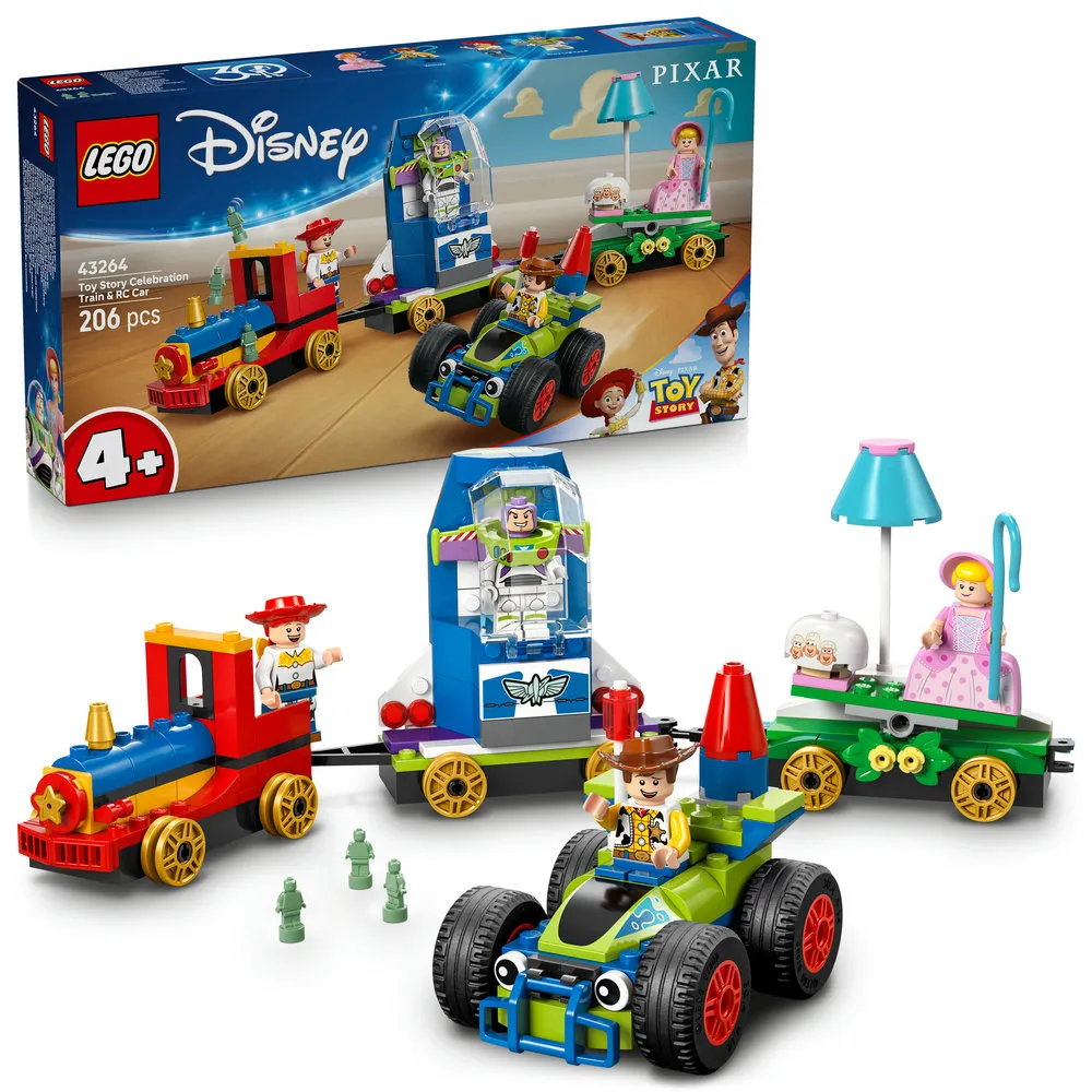 【LEGO 樂高】迪士尼系列 43264 玩具總動員慶典列車和遙控糾察隊(迪士尼皮克斯 擺設 玩具模型)
