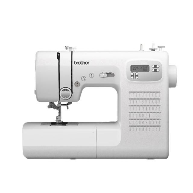 【Brother 兄弟牌】電腦型懷特天使縫紉機 FS-60X(自動調整針距/內建60種花樣/自動穿線)