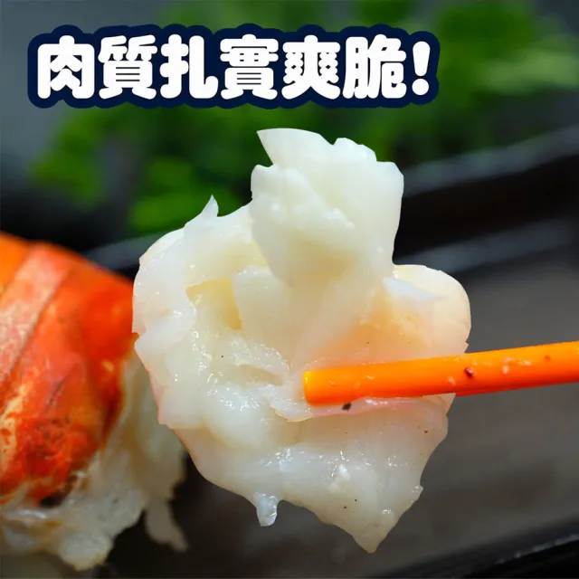 【優鮮配】8盎司-龍蝦身 2尾(220g/尾)/去頭殼薄(生凍)龍蝦尾