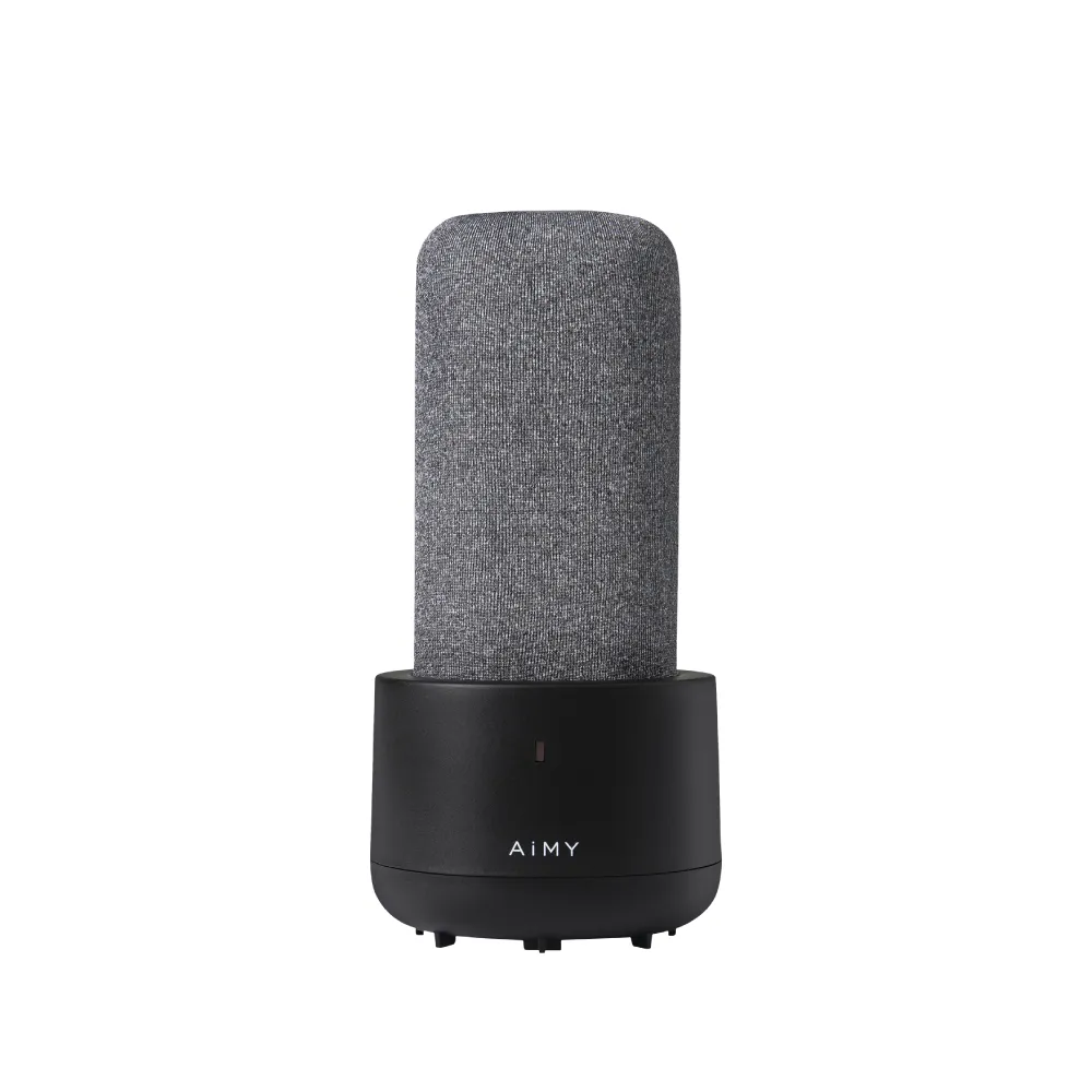 【AIMY】綠能炭矽除濕器 AIM-DH01-T 淨化體驗組(還原座+除濕石)*1 日本設計/台灣製造