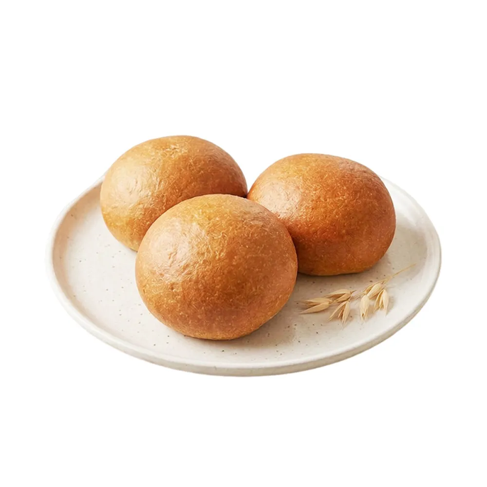 【i3微澱粉】低糖好纖手工麵包-原味小餐包6顆(271控糖配方 麵包 高蛋白)