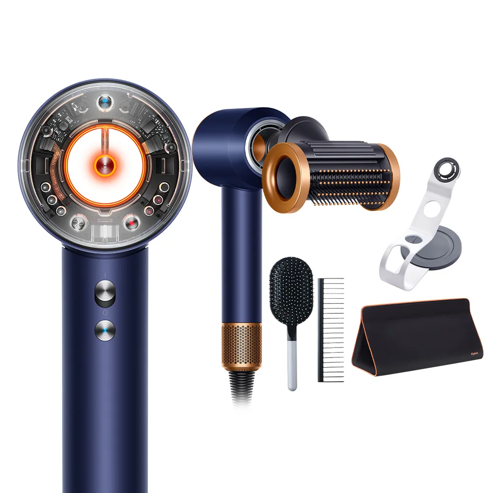 【dyson 戴森】HD16 Supersonic Nural™ 全新一代 吹風機 溫控 負離子(普魯士藍限定色)